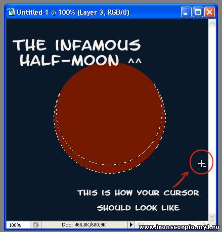 the infamous half-moon